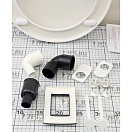 Купить Судовой унитаз/гальюн Matromarine Products Laguna 6600200924 24В 10А 340х405х410мм электрический вакуумный с микролифтом 7ft.ru в интернет магазине Семь Футов