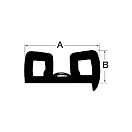 Купить Привальный брус из черного ПВХ для судов с коробчатым соединением 24м 44x18мм, Osculati 44.483.00 7ft.ru в интернет магазине Семь Футов