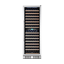 Купить Винный шкаф двухзонный с демонстрационной полкой Libhof Sommelier SOD-160 Silver 595х680х1770мм на 160 бутылок серебристый встраиваемый/отдельностоящий 7ft.ru в интернет магазине Семь Футов