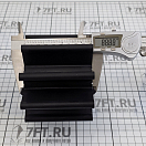 Купить Импеллер/крыльчатка с двумя лысками Finnord 2726153 Ø117,6x88,9мм посадочное Ø25,4мм 9 лопастей из чёрного неопрена для Jabsco 7ft.ru в интернет магазине Семь Футов