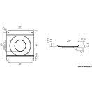 Купить Универсальная поворотная телескопическая опора 540 - 720 мм, Osculati 48.418.00 7ft.ru в интернет магазине Семь Футов