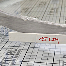 Купить Лата для парусов Bainbridge 15CTM 15х2,7мм сечение прямоугольник из белого стеклопластика 7ft.ru в интернет магазине Семь Футов