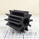 Купить Крыльчатка/импеллер CEF 500161 Ø65x68,5мм посадочное Ø14,29/16мм со шлицами 10 лопастей 23 профиль из чёрного неопрена для двигателей Yanmar, Mercruiser и Jabsco 7ft.ru в интернет магазине Семь Футов