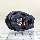 Купить Блок сдвоенный одношкивный Ronstan Orbit Blocks™ серия 30 RF35284 шкив Ø30/30мм 300-600кг для троса Ø8мм ультралегкий из черного нейлона с обушком и гибкой петлей Dyneema 7ft.ru в интернет магазине Семь Футов