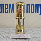 Купить Шахтерская лампа масляная Nauticalia 4120 240мм из полированной латуни и меди 7ft.ru в интернет магазине Семь Футов