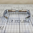 Купить Врезной замок правый 163x75x13мм квадрат 9мм с накладками и ручками антивибрационный из сатинированной хромированной латуни, Osculati 38.203.50DX 7ft.ru в интернет магазине Семь Футов