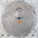 Купить Лючок инспекционный водонепроницаемый Ø190/265мм из серого пластика, Osculati 20.840.60 7ft.ru в интернет магазине Семь Футов