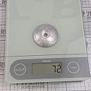 Купить Алюминиевый анод Ø70x13мм 80г для пера руля, Osculati 43.919.02 7ft.ru в интернет магазине Семь Футов