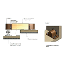 Купить Клипса охватывающая накладная бокового крепления Fastmount PC-RF1 стандартный профиль из коричневого пластика 7ft.ru в интернет магазине Семь Футов
