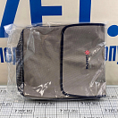 Купить Карман для предметов Columbus 370x370x100мм с дном из сетки, Osculati 23.202.06 7ft.ru в интернет магазине Семь Футов