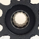 Купить Импеллер со шлицами CEF 500214.T-N Ø65x50,1мм вал Ø14,29/16мм 10 лопастей 20 профиль для помпы охлаждения двигателя из чёрного нитрила, Osculati 16.194.36 7ft.ru в интернет магазине Семь Футов