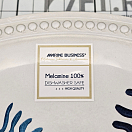 Купить Набор обеденных тарелок Marine Business Mare 13001 Ø270мм 6шт из белого/голубого меламина 7ft.ru в интернет магазине Семь Футов