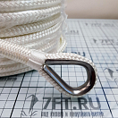 Купить Якорный трос с коушем Santong Rope STALW04 Ø10ммx45м 1600кг из белого полиэстера 18-прядного плетения 7ft.ru в интернет магазине Семь Футов