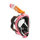 Купить Маска полнолицевая для подводного плавания OceanReef ARIA QR+ OR019073 M/L розовый с креплением для камеры 7ft.ru в интернет магазине Семь Футов