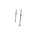 Купить Стол складной Outwell Roblin M 530095 70x115x55-74см из алюминия с регулируемыми по высоте ножками серый 7ft.ru в интернет магазине Семь Футов