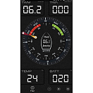 Купить Ультразвуковой портативный анемометр Calypso CMI1022 Ø43x47мм до 25м/с из черного пластика с беспроводной зарядкой и Bluetooth 7ft.ru в интернет магазине Семь Футов
