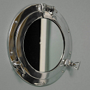 Купить Алюминиевое зеркало в иллюминаторе Nauticalia 4941 500мм 7ft.ru в интернет магазине Семь Футов
