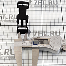 Купить Пряжка Bainbridge A088 55,4x26мм для строп 20мм из чёрного нейлона 7ft.ru в интернет магазине Семь Футов