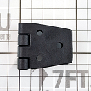 Купить Петля неразъемная Easterner C12806 76х35мм из чёрного пластика 7ft.ru в интернет магазине Семь Футов