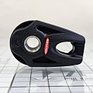 Купить Блок сдвоенный одношкивный Ronstan Orbit Blocks™ серия 30 RF35284 шкив Ø30/30мм 300-600кг для троса Ø8мм ультралегкий из черного нейлона с обушком и гибкой петлей Dyneema 7ft.ru в интернет магазине Семь Футов