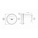 Купить Магнитола Boss Audio Systems MGR350B 240Вт 12В Ø89мм AM/FM подключение Bluetooth/USB врезная влагозащищенная 7ft.ru в интернет магазине Семь Футов