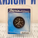 Купить Индикатор давления воды Faria Euro Black Style 2" 12809 Ø52мм 12В 10-180Ом шкала 0-2бар(0-30psi) черный с соединительной трубкой 7ft.ru в интернет магазине Семь Футов
