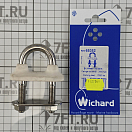 Купить Обушок U-образный Wichard 65352 Ø10x90мм 3600/7000кг из нержавеющей стали AISI316L с водонепроницаемой прокладкой 7ft.ru в интернет магазине Семь Футов