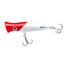 Купить Поппер Halco Roosta Popper 195 Haymaker KO RP195-HH53 White Redhead 195мм 128гр 2 тройных крючка Mustad 5/0 7ft.ru в интернет магазине Семь Футов