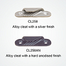 Купить Стопор щелевой Clamcleat Racing Fine Line CL258 70x21x14мм правосторонний для тросов Ø3-6мм из алюминия 7ft.ru в интернет магазине Семь Футов