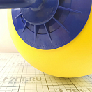 Купить Буй причальный Polyform MR30 500х240мм 5,9кг жёлтый с коротким штоком Ø12мм и вертлюгом 7ft.ru в интернет магазине Семь Футов