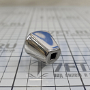 Купить Пара дверных ручек Contemporary 118,5х57мм из нержавеющей стали AISI316 правая для замков Yale для дверей толщиной 16-38мм, Osculati 38.129.57 7ft.ru в интернет магазине Семь Футов