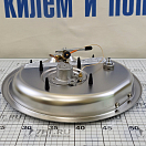 Купить Газовая одноконфорочная варочная панель CAN FC1345 из нержавеющей стали с крышкой из дымчатого стекла 340x300мм, Osculati 50.801.00 7ft.ru в интернет магазине Семь Футов