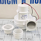 Купить Центробежный вентилятор Matromarine Products Flange 3″ 5500001224 24В 2А 280м3/ч 190x165x200мм из прочного белого нейлона под шланг Ø75мм для машинного отделения 7ft.ru в интернет магазине Семь Футов