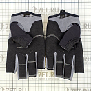 Купить Перчатки спортивные Gill Deckhand 7043L с открытыми пальцами размер L черные из нейлона/полиуретана 7ft.ru в интернет магазине Семь Футов