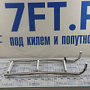 Купить Трап складной стандартный 630х260мм 3 ступеньки для крепления на кормовой части нержавеющая сталь AISI316, Osculati 49.572.03 7ft.ru в интернет магазине Семь Футов