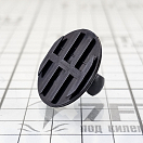 Купить Клипса вставная накладного монтажа Fastmount PC-SM2H нагрузка до 10кг стандартный профиль из чёрного пластика 7ft.ru в интернет магазине Семь Футов