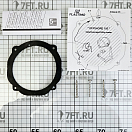 Купить Компас Plastimo Offshore 105 65001 12/24В для судна 5-10м c чёрной конической картушкой Ø91мм в чёрном корпусе 140x134мм горизонтальный врезной монтаж 7ft.ru в интернет магазине Семь Футов