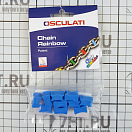 Купить Система маркировки цепи 8мм синего цвета 10 вставок Chain Rainbow, Osculati 01.500.08BL 7ft.ru в интернет магазине Семь Футов