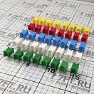 Купить Комплект для маркировки цепи 12мм Chain Rainbow 40 вставок ассорти из разных цветов, Osculati 01.501.12 7ft.ru в интернет магазине Семь Футов