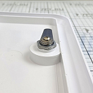 Купить Люк для хранения 285x180x260мм с белой крышкой и замком, Osculati 20.021.00 7ft.ru в интернет магазине Семь Футов