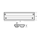 Купить Цинковый анод Tecnoseal 00816 195x52x12мм пластинчатый для ПЛМ Mercury 40 лс, Verado V6 135/150/175лс 7ft.ru в интернет магазине Семь Футов