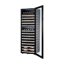 Купить Винный шкаф двухзонный отдельностоящий Libhof Gourmet GMD-83 Slim 595х486х1658мм на 83 бутылки компрессорный черный с синей подсветкой с угольным фильтром 7ft.ru в интернет магазине Семь Футов