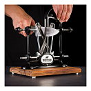 Купить Станок для заточки ножей Warthog Sharpeners 580090 V-Sharp A4 ELITE подставка 200x150мм 4 угла заточки 15°-20°-25°-30° стержни 325 грит корпус из черного окрашенного металла 7ft.ru в интернет магазине Семь Футов