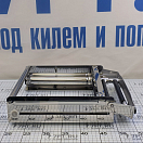 Купить Трап телескопический Poseidon 040140BT 709х291мм выдвижной с фиксирующим механизмом из нержавеющей стали AISI304 с 3 ступенями из чёрного пластика 7ft.ru в интернет магазине Семь Футов
