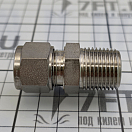 Купить Фитинг обжимной Swagelok SS-12M0-1-8RT резьба ISO 1/2" (12,7мм) прямой для трубок Ø12мм из нержавеющей стали AISI316 7ft.ru в интернет магазине Семь Футов