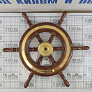 Купить Штурвал Savoretti Armando 4345052 Ø520 мм красное дерево/бронза 7ft.ru в интернет магазине Семь Футов