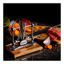 Купить Станок для заточки ножей Warthog Sharpeners 580091 V-Sharp A4 ELITE подставка 200x150мм 4 угла заточки 15°-20°-25°-30° стержни 325 грит корпус из антрацитового окрашенного металла 7ft.ru в интернет магазине Семь Футов
