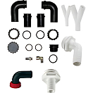 Купить Угловой фитинг Can-SB 12.2154 1"1/2 90° Ø38мм для сточных баков из пластика белый 7ft.ru в интернет магазине Семь Футов