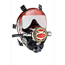 Купить Полнолицевая маска для загрязненной воды со 2-ой ступенью регулятора Oceanreef Iron OR025021 M/L красный 7ft.ru в интернет магазине Семь Футов
