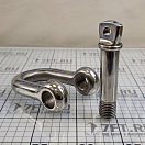 Купить Такелажная скоба 45x47x104мм Ø22мм 4712/18834кг из кованной нержавеющей стали AISI316, Osculati 08.321.22 7ft.ru в интернет магазине Семь Футов